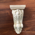 Artesanato esculpido decorativo madeira floral romana corbel